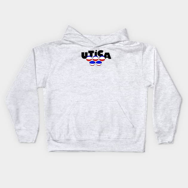 DEFUNCT - Utica Olympics CBA Kids Hoodie by LocalZonly